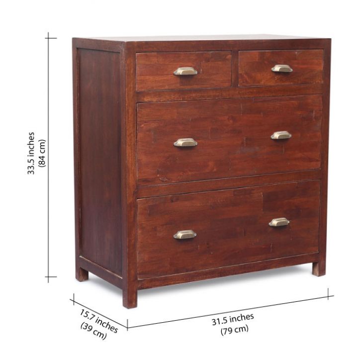 Loksa Chest Of Drawer Honey